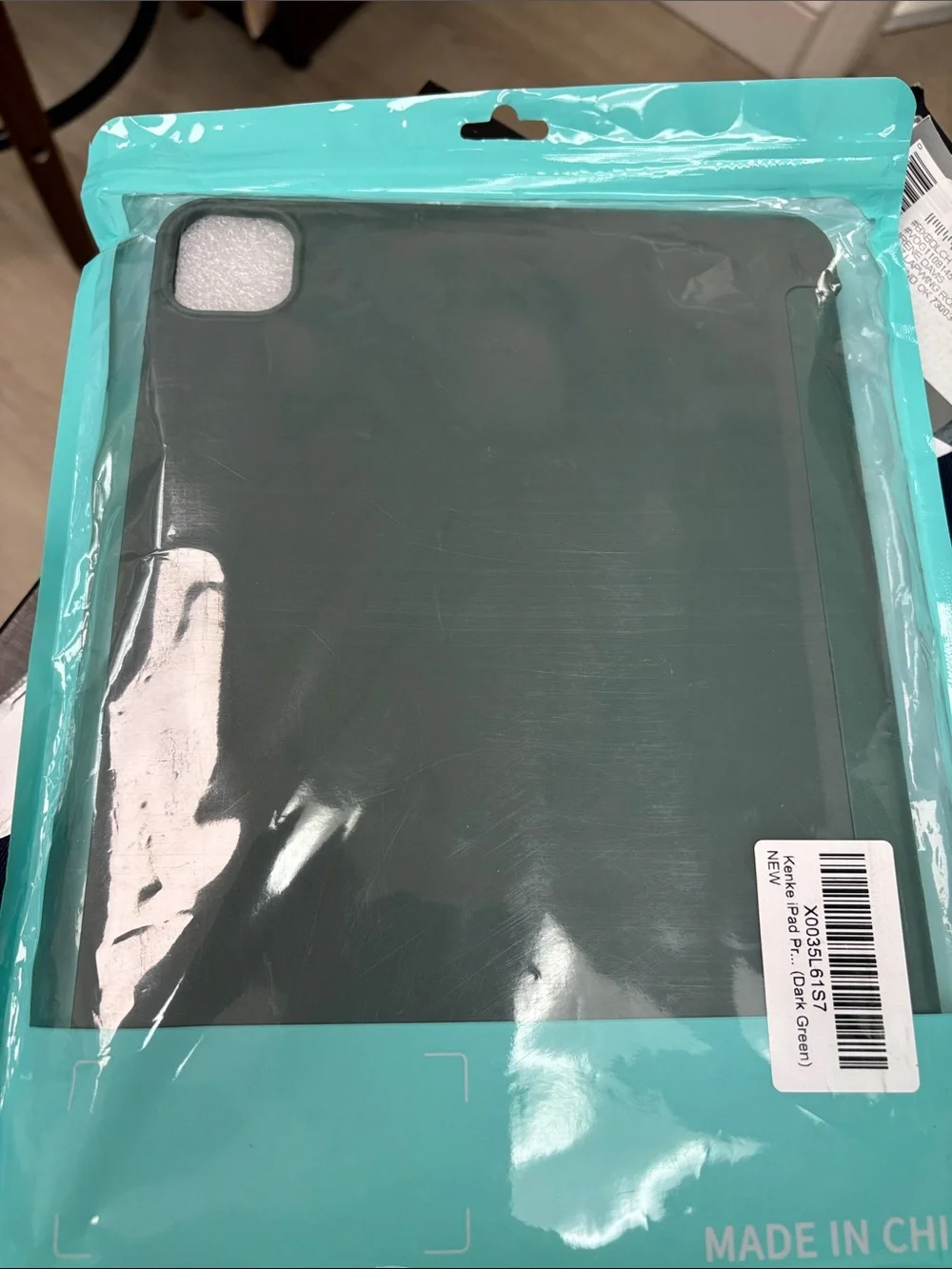 Slim Dark Green Tablet Case Sleeve - Protective Cover